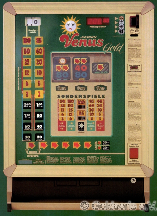 Venus Gold, Saturn, Stella, adp, 1984 Venus Gold, Saturn, Stella, adp, 1984